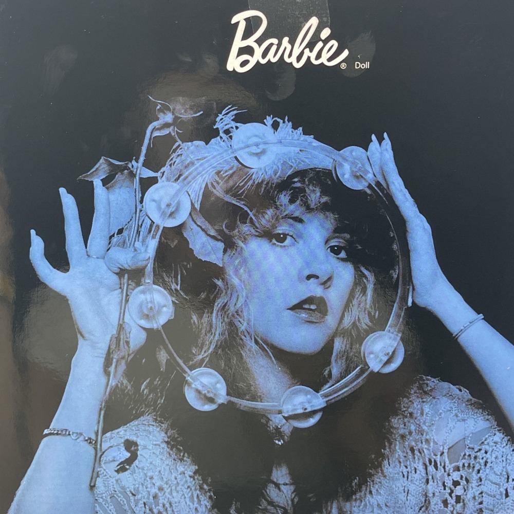 2025‎ Barbie Stevie Nicks Doll Bella Donna 1981 Lp White Dress Mattel Signature - Picture 16 of 16